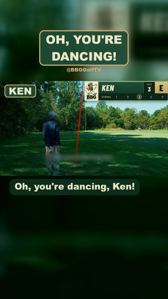 Oh, you're dancing!