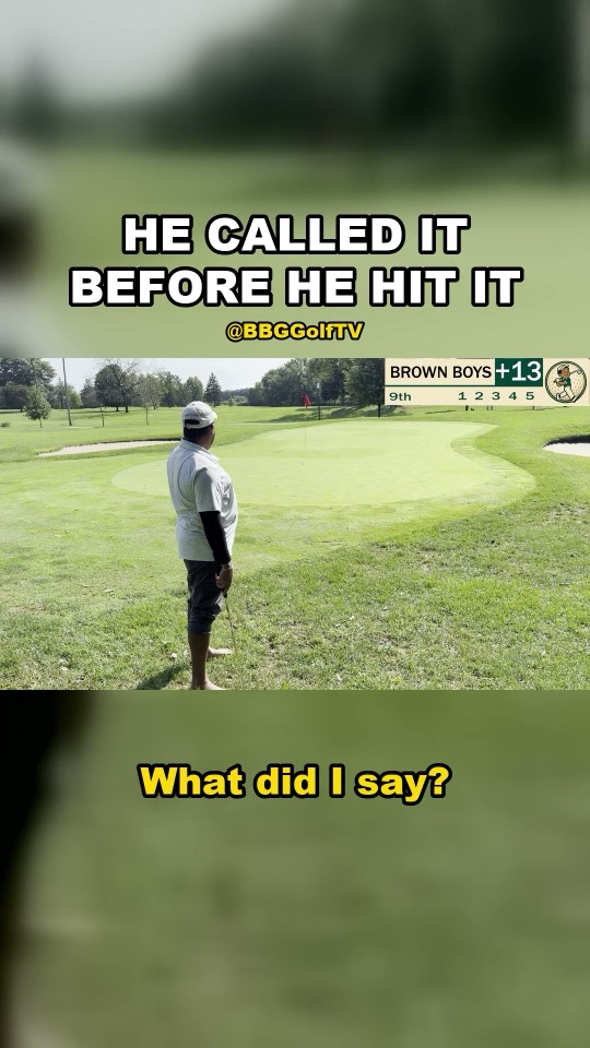 He called it before he hit it