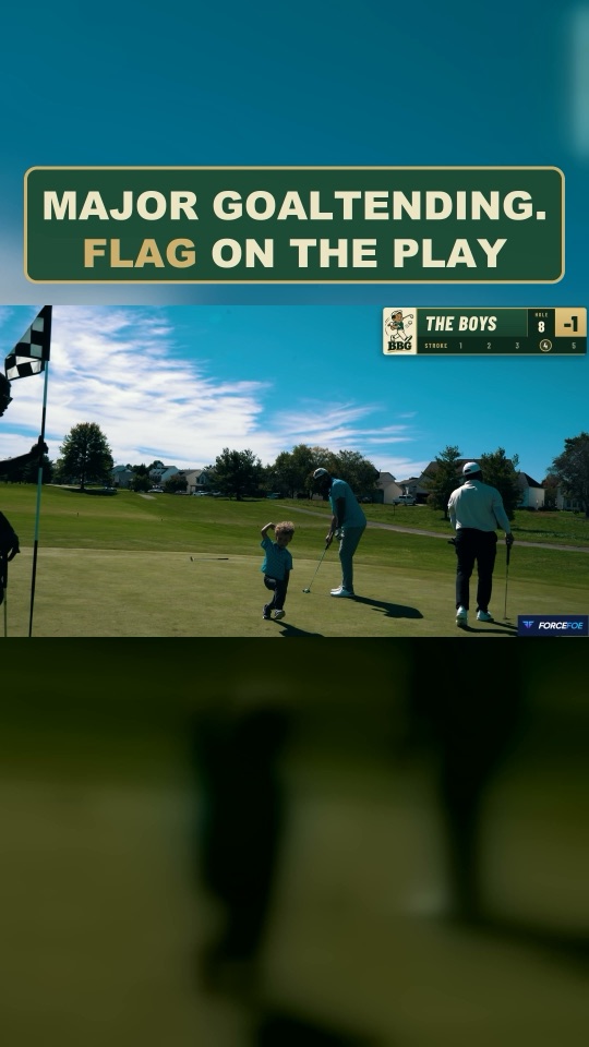 Major Goaltending. Flag On The Play